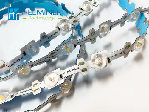  lens S led strip, bend led strip with lens, lens led strip, 12v 28 led /m 18w   