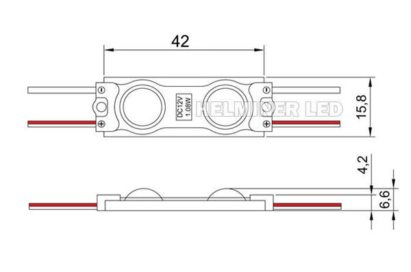    0.48w 0.72w 2LED 2835 Modules LED / Modules LED | Enseigne lumineuse, agencement  