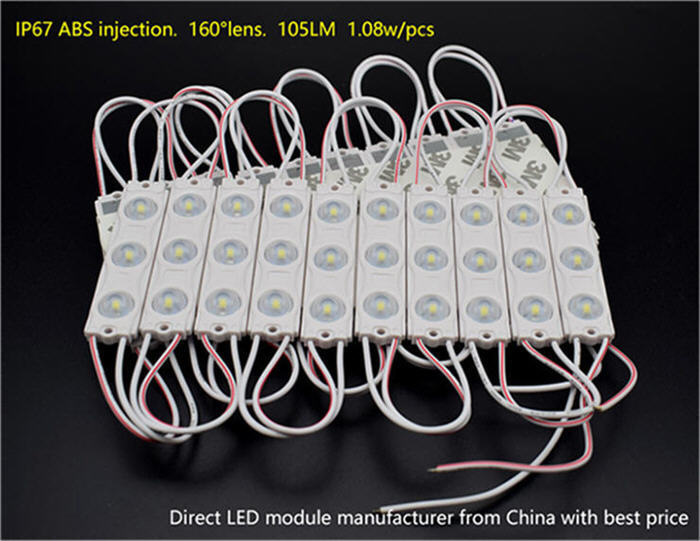 12 volt led lights , 3 led modules for shop signs, led for 3D letters back light,led pour Enseigne Extérieure 