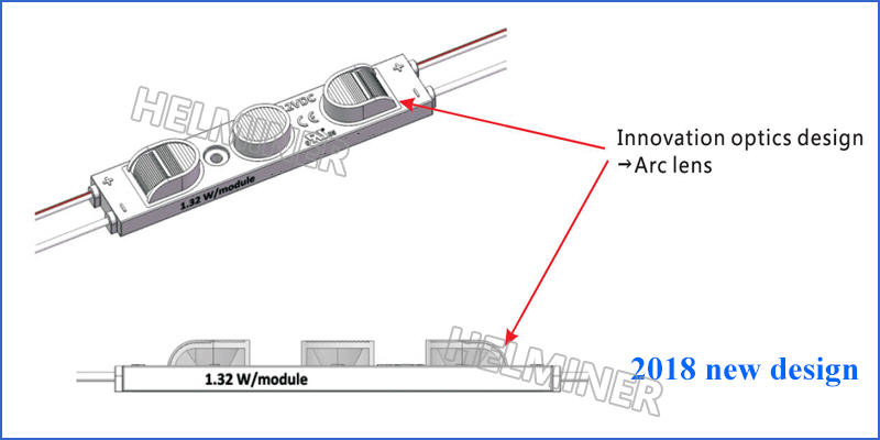  12v led modules, arc lens led modules, light box leds