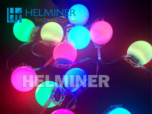  30mm 40mm 50mm pixel led, buld led , led point light    