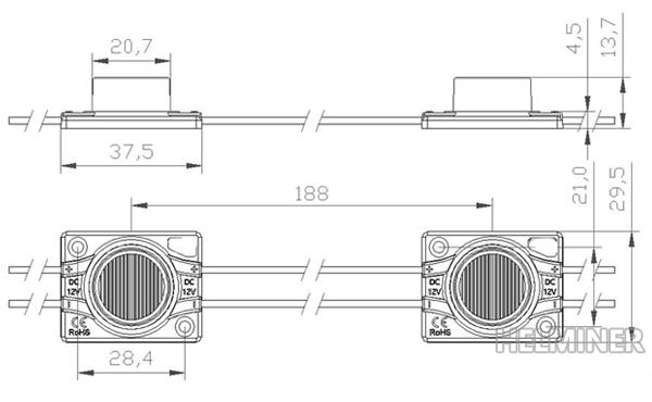  led sign lighting,  led signage module,  modules led, 