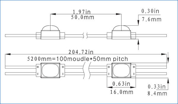  LED MODULE LICHTWERBUNG, LEUCHTREKLAME 
